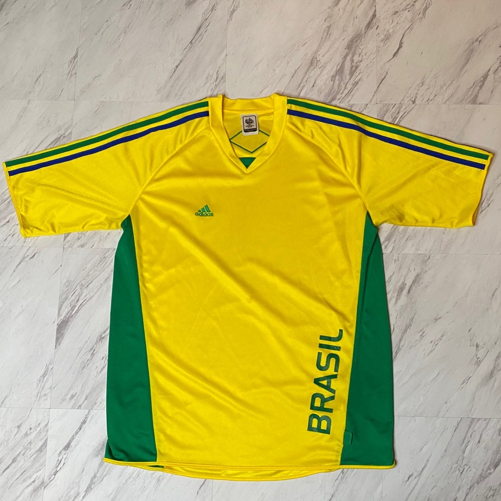 Adidas Brazil World Cup Soccer T-Shirt
